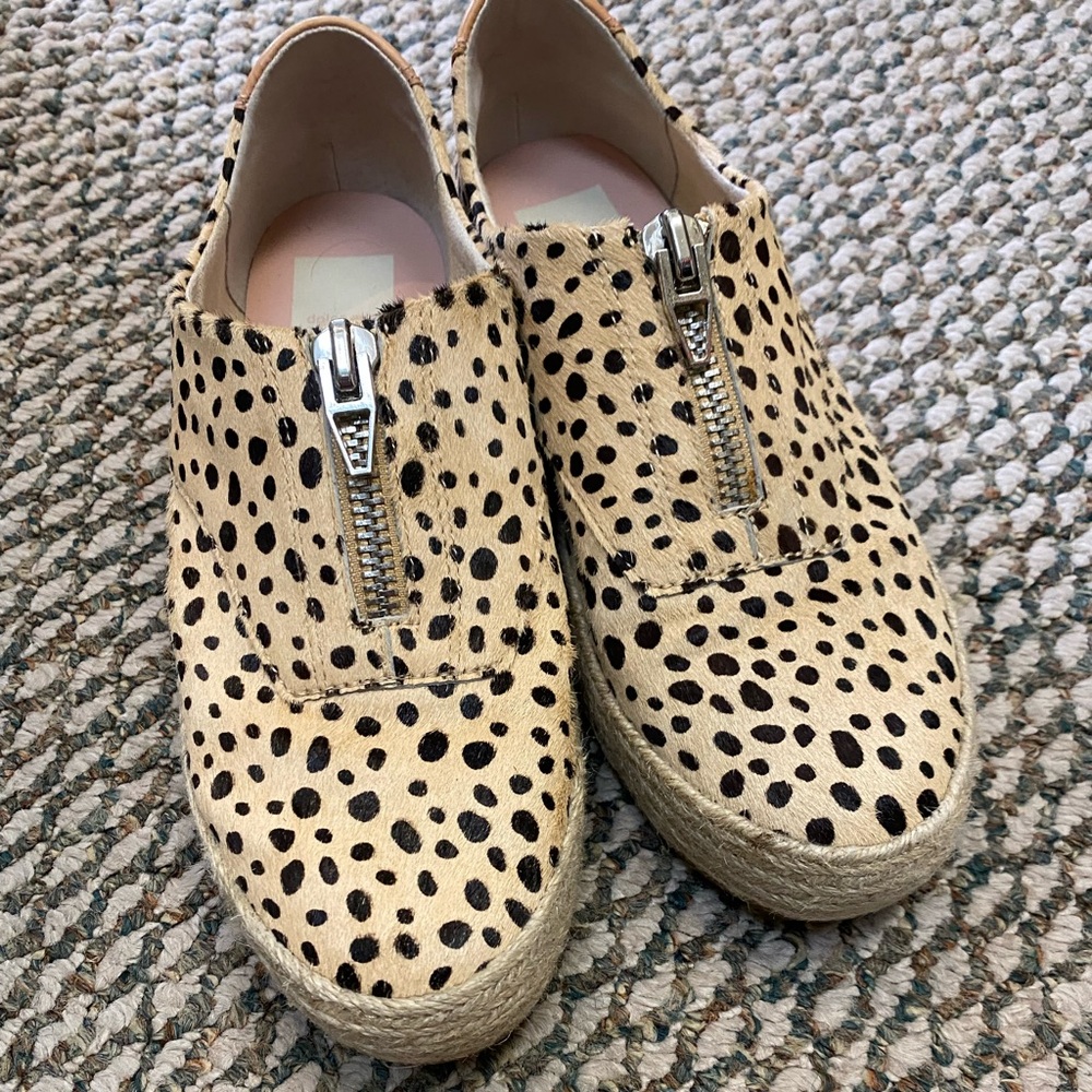 Stylish Leopard Print Women's Shoes…worn once